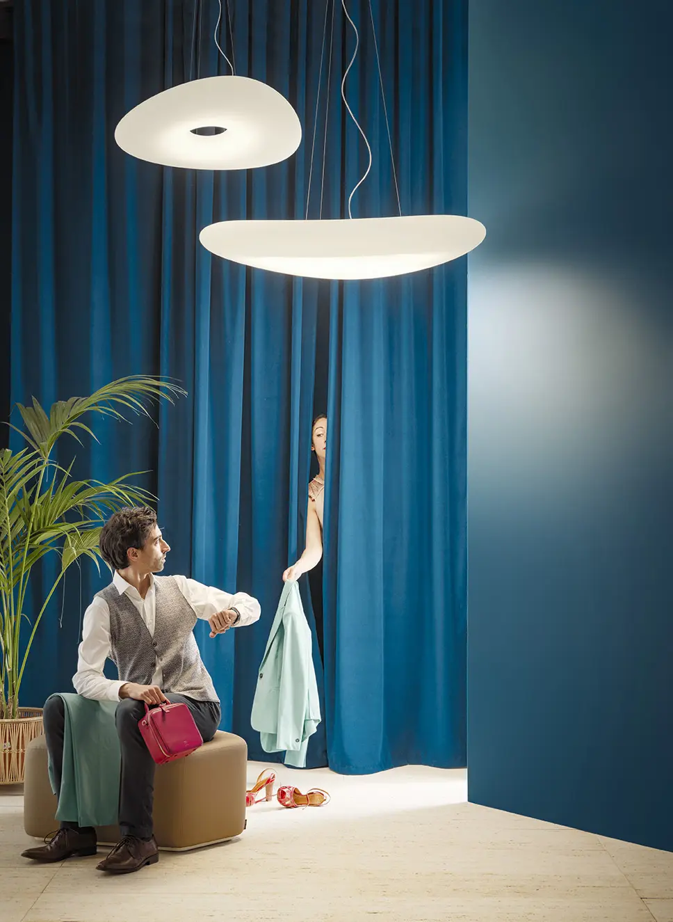 Lampadari a led di design
