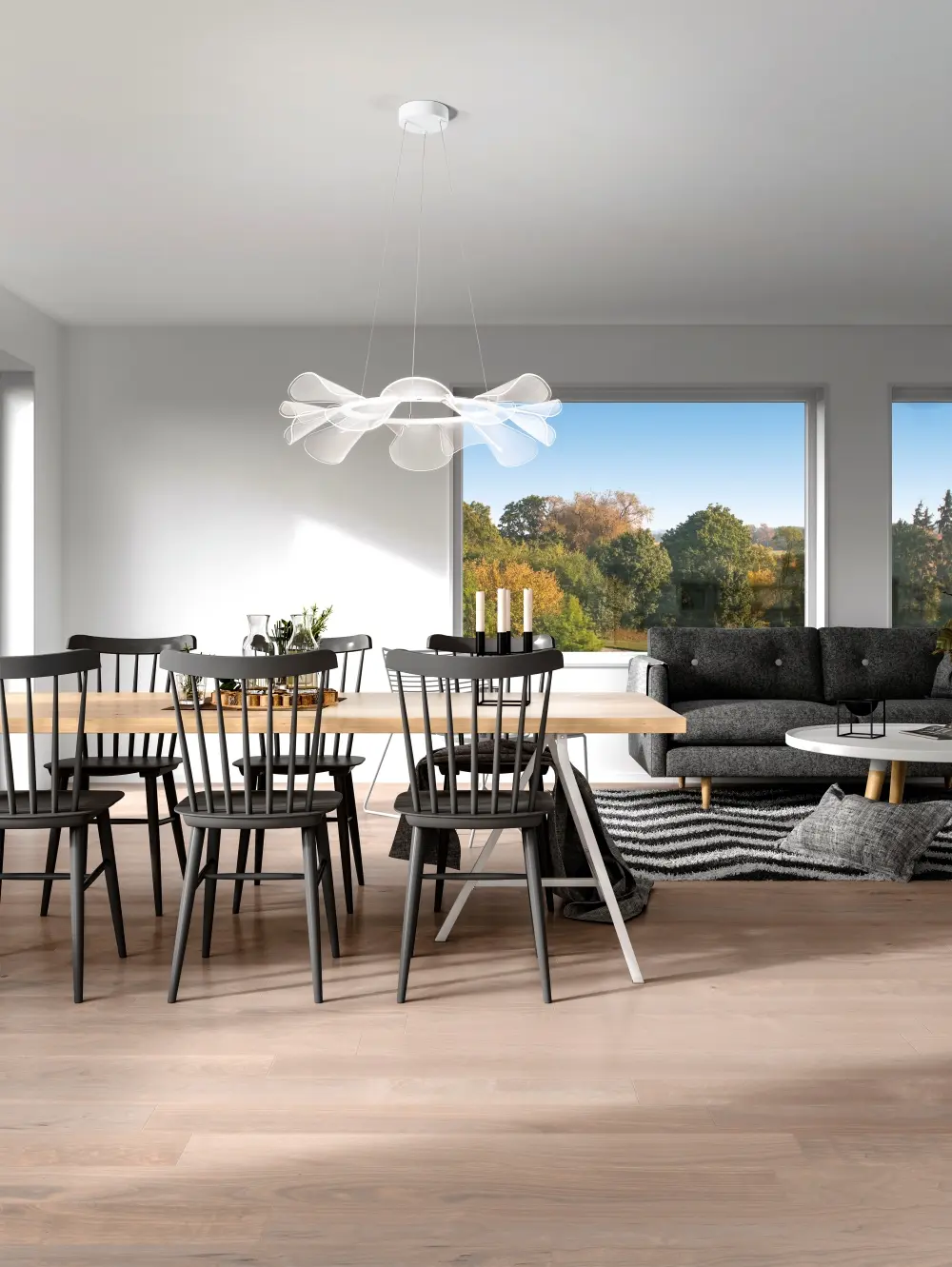 Lampadari di design con led integrato