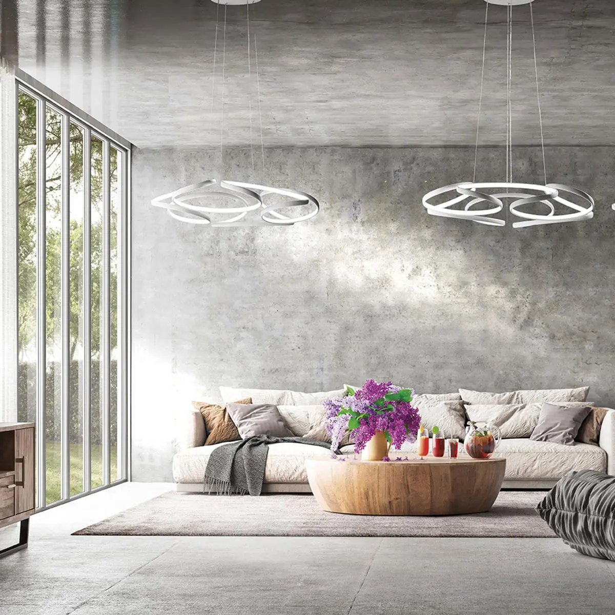 Sospensione moderna di design