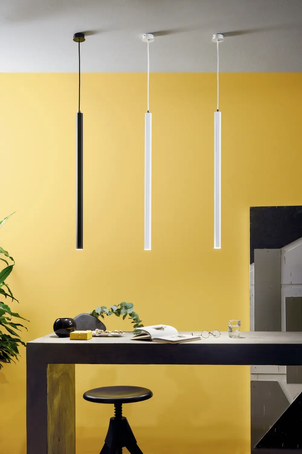 sospensione minimalista a led