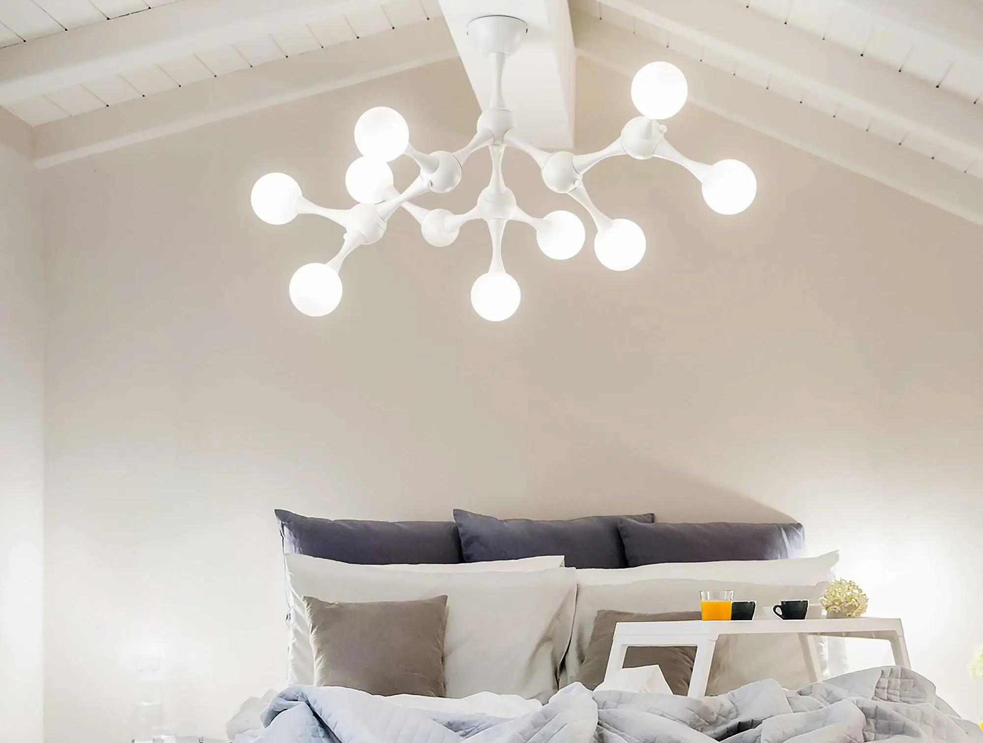 lampadario moderno per camera da letto