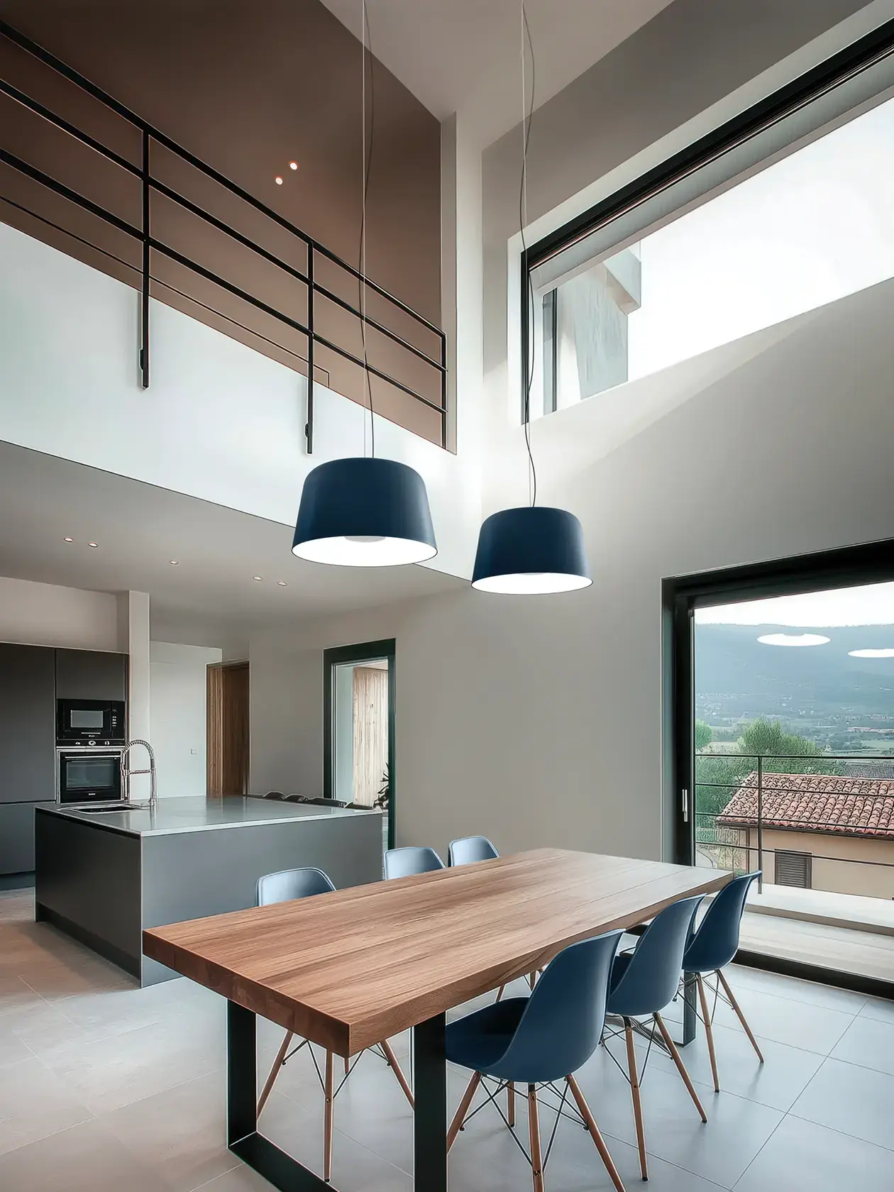 sospensione moderna colorata