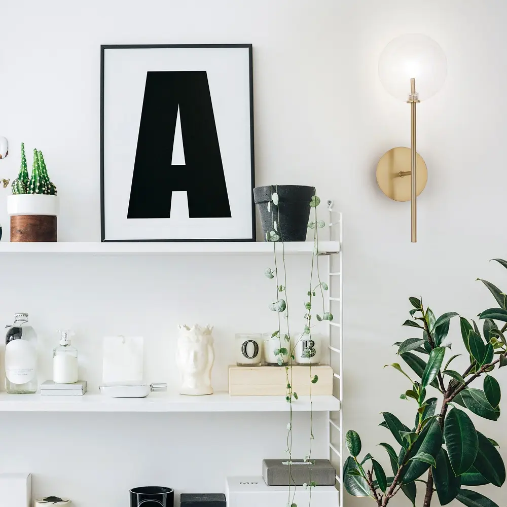 illuminazione a parete