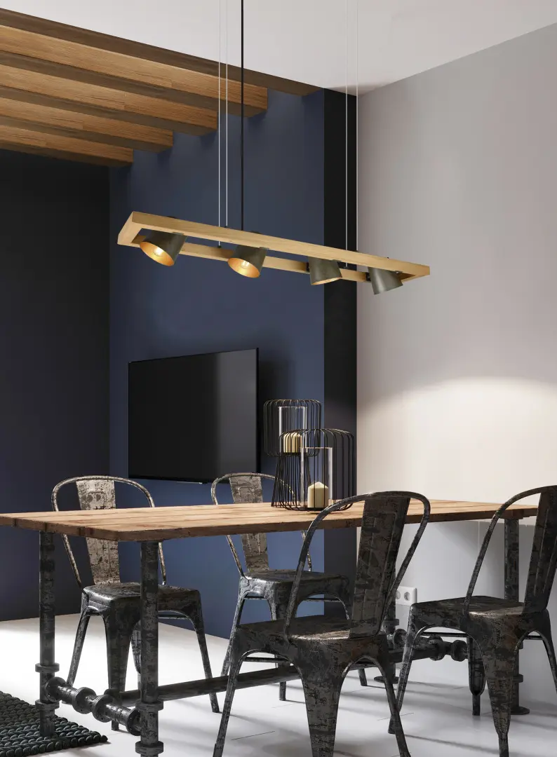 lampadario a sospensione vintage industrial