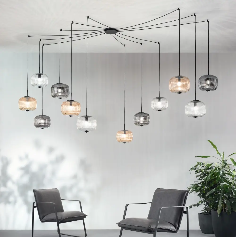 lampadario con diversi punti luce