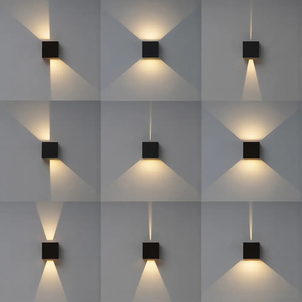 applique a led da esterno e tipi di luce emessa