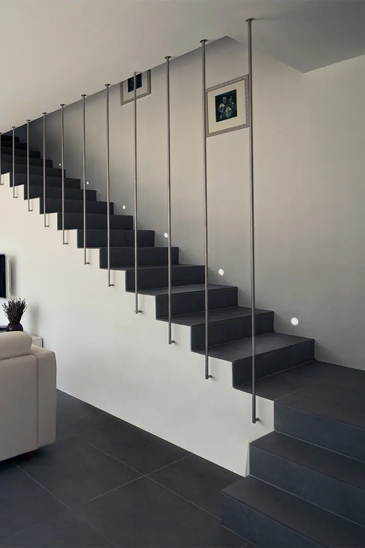 incassi led per scale e corridoi